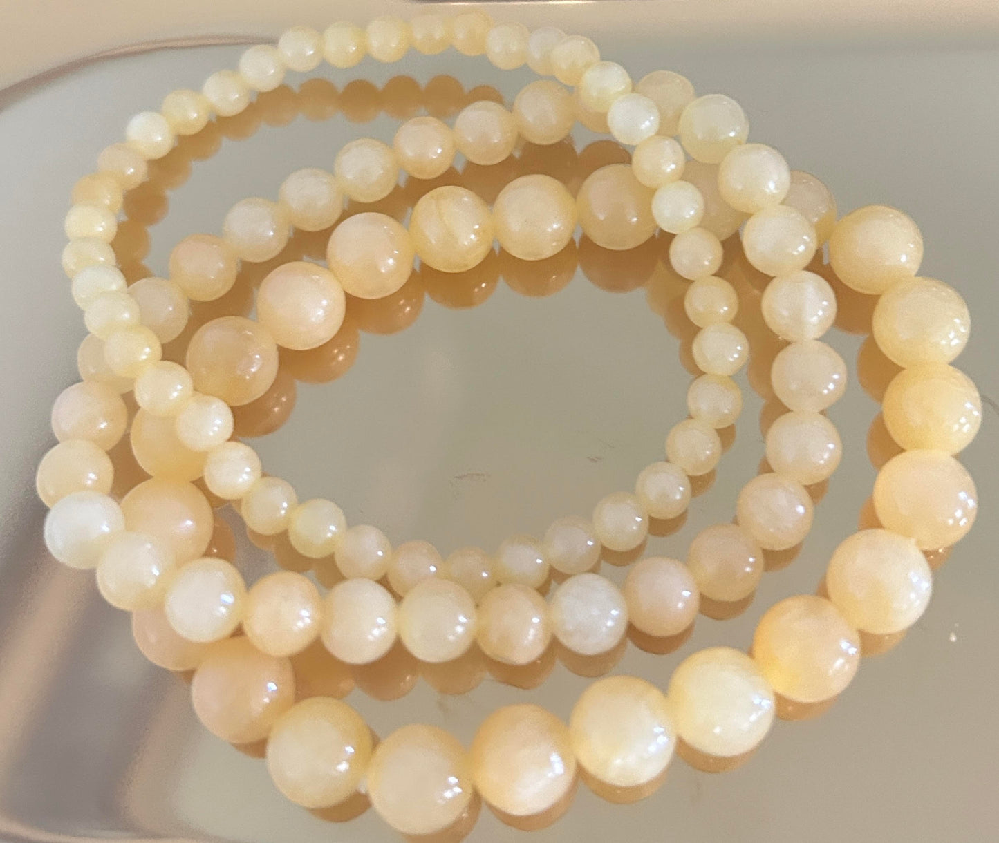 Soft Yellow Bracelet Set